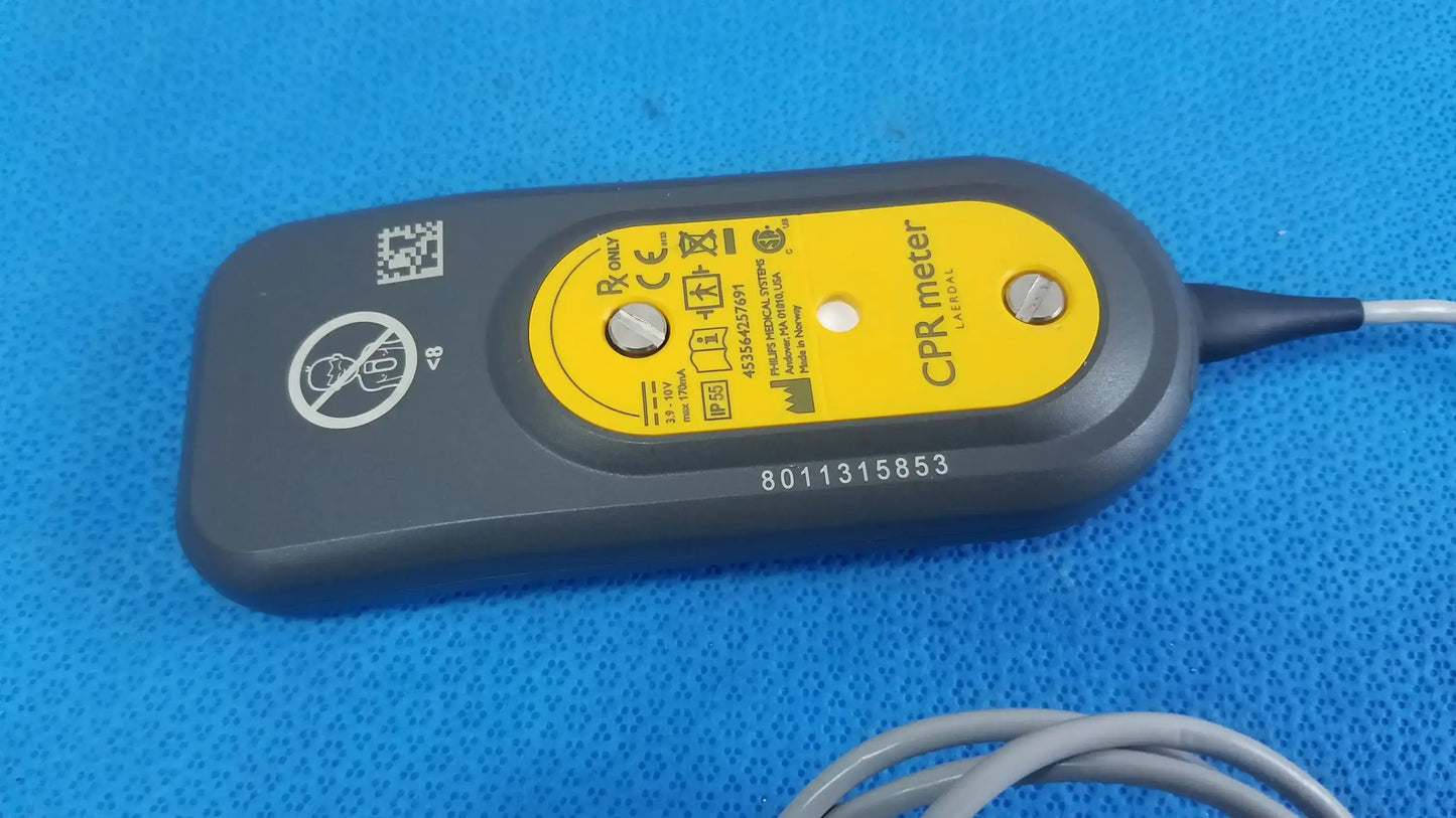 Philips Heartstart MRx Q-CPR Meter With Accessories and Bag - CPR Feedback