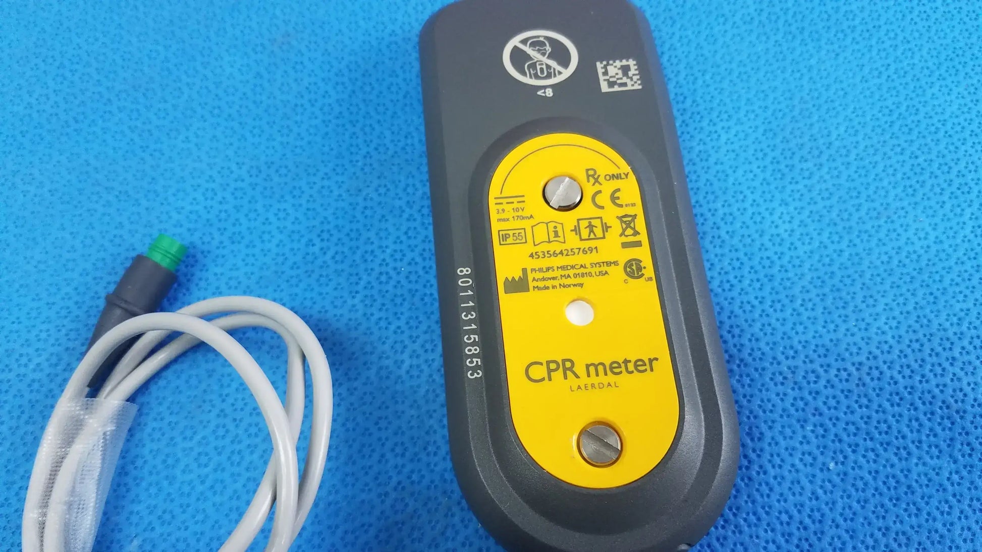 Philips Heartstart MRx Q-CPR Meter With Accessories and Bag - CPR Feedback