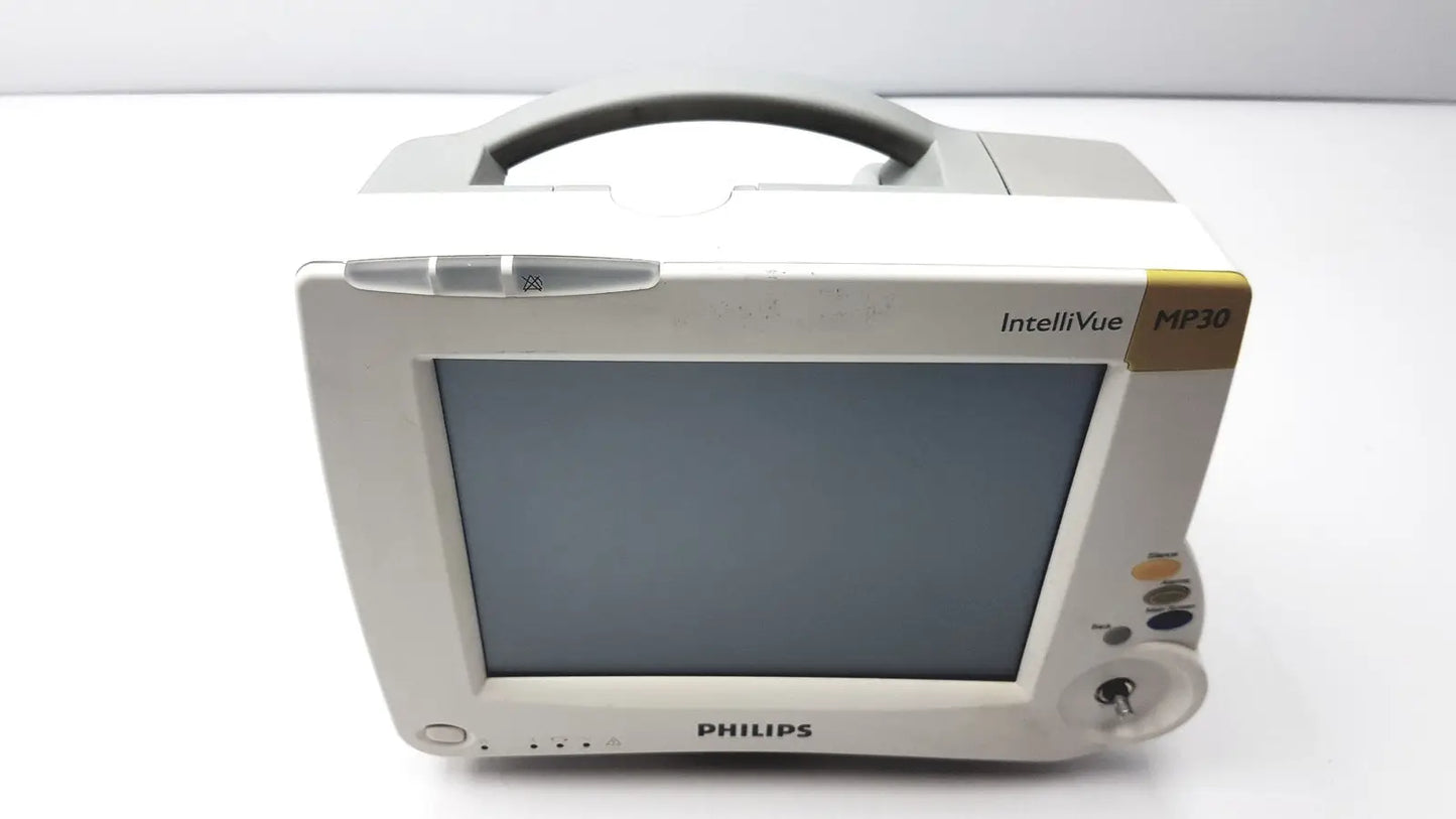 Philips IntelliVue M4605A MP30 Patient Monitor