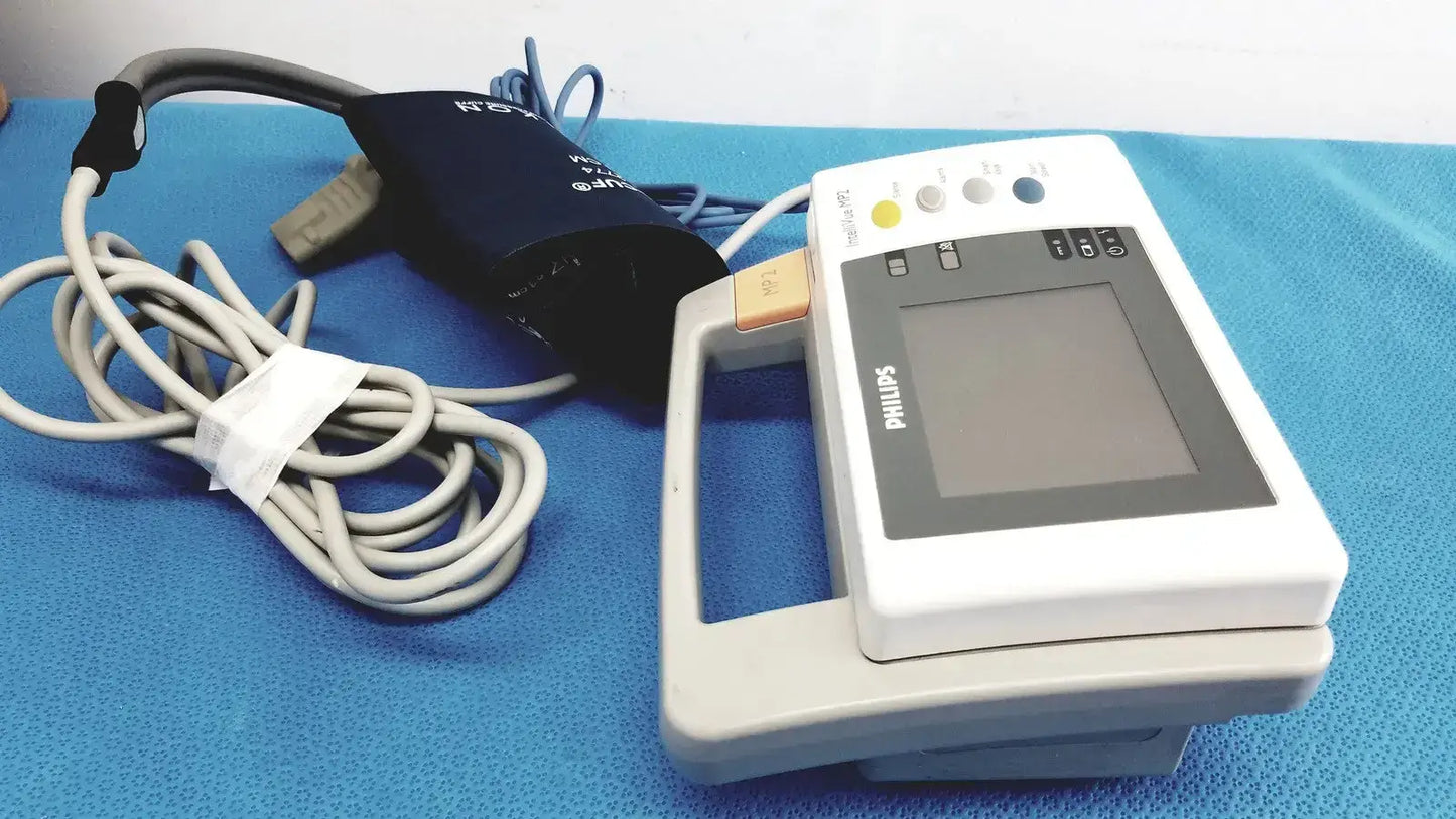 Philips IntelliVue MP2 Patient Monitor with Blood Pressure Cuff 23-33cm 2774