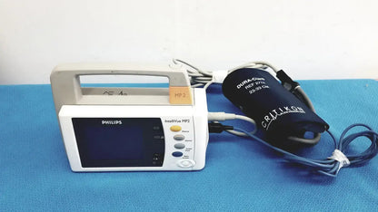 Philips IntelliVue MP2 Patient Monitor with Blood Pressure Cuff 23-33cm 2774