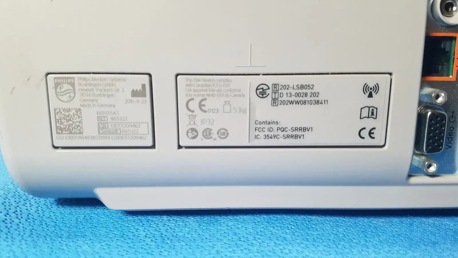 Philips IntelliVue MP5SC Spot Check Patient Monitor