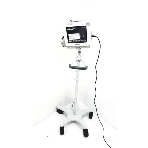 Philips IntelliVue MP5T Patient Monitor w/ Rolling Stand