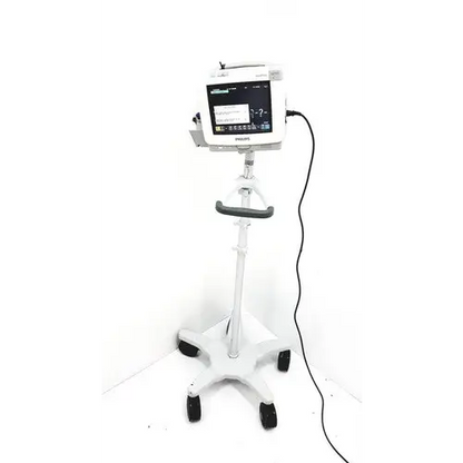 Philips IntelliVue MP5T Patient Monitor w/ Rolling Stand
