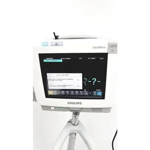 Philips IntelliVue MP5T Patient Monitor w/ Rolling Stand