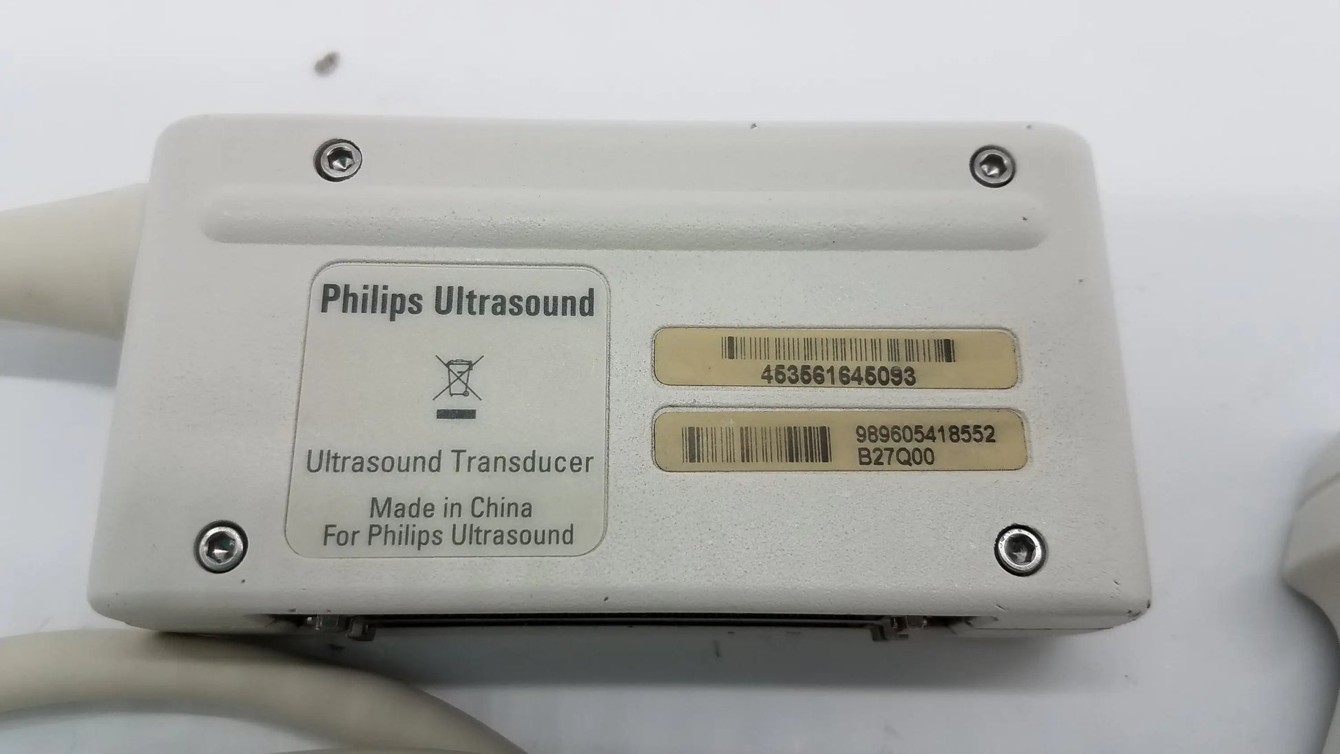 Philips L12-5 50 Linear Array Ultrasound Transducer Probe