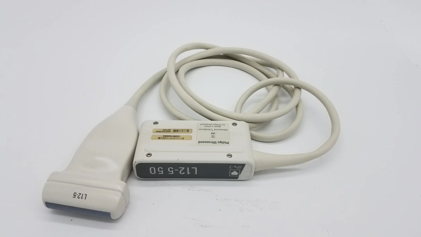 Philips L12-5 50 Linear Array Ultrasound Transducer Probe