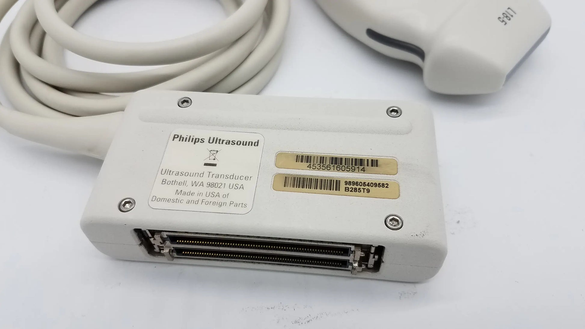 Philips L18-5 Linear Array Ultrasound Transducer Probe