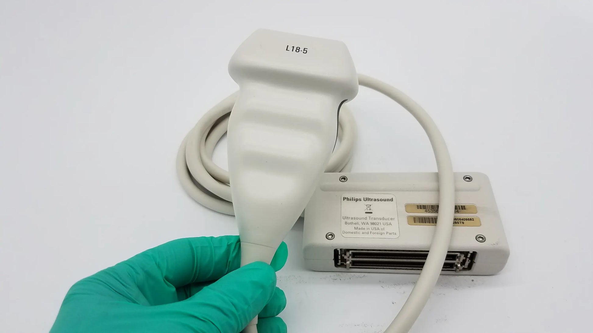 Philips L18-5 Linear Array Ultrasound Transducer Probe