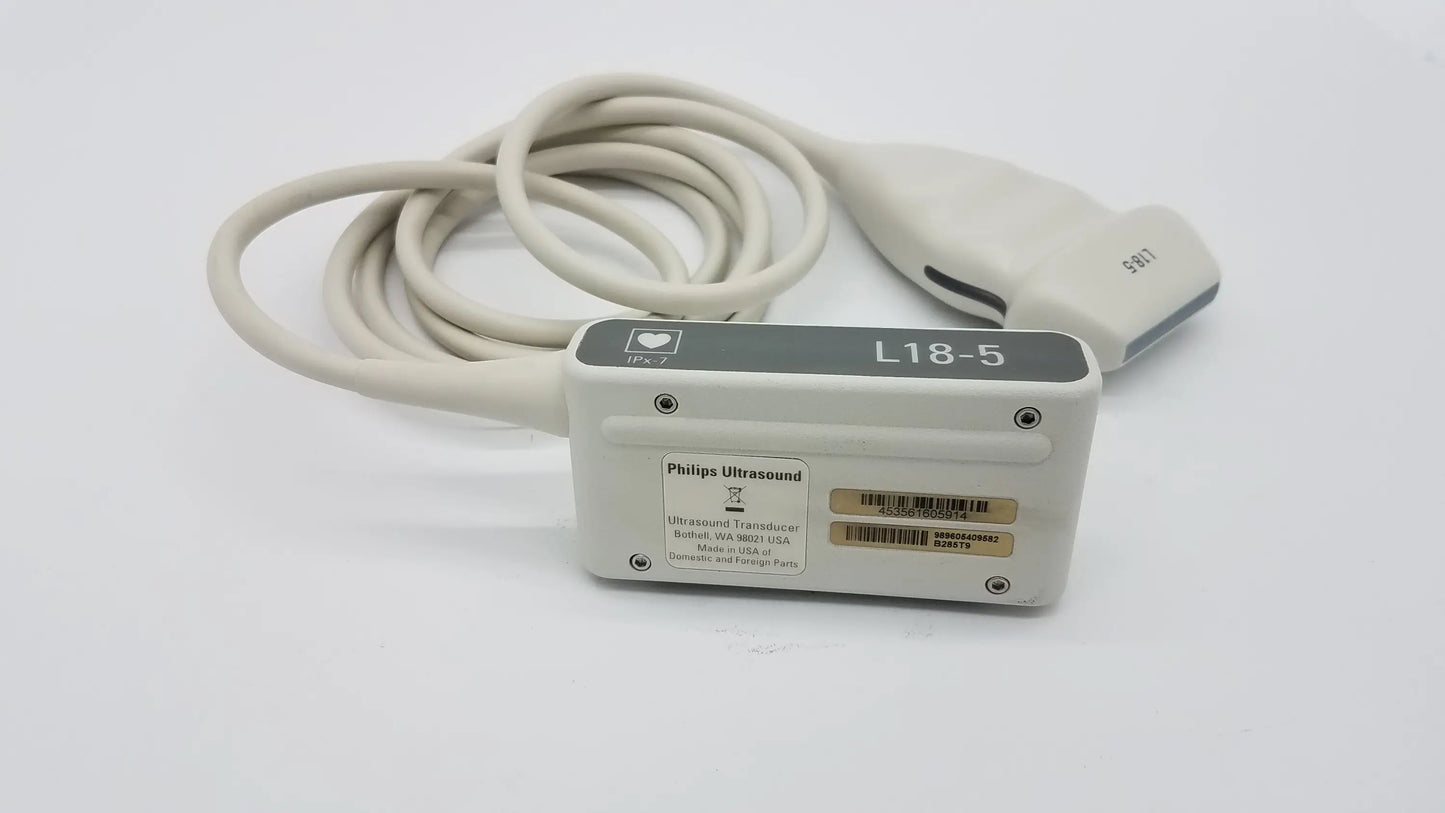 Philips L18-5 Linear Array Ultrasound Transducer Probe