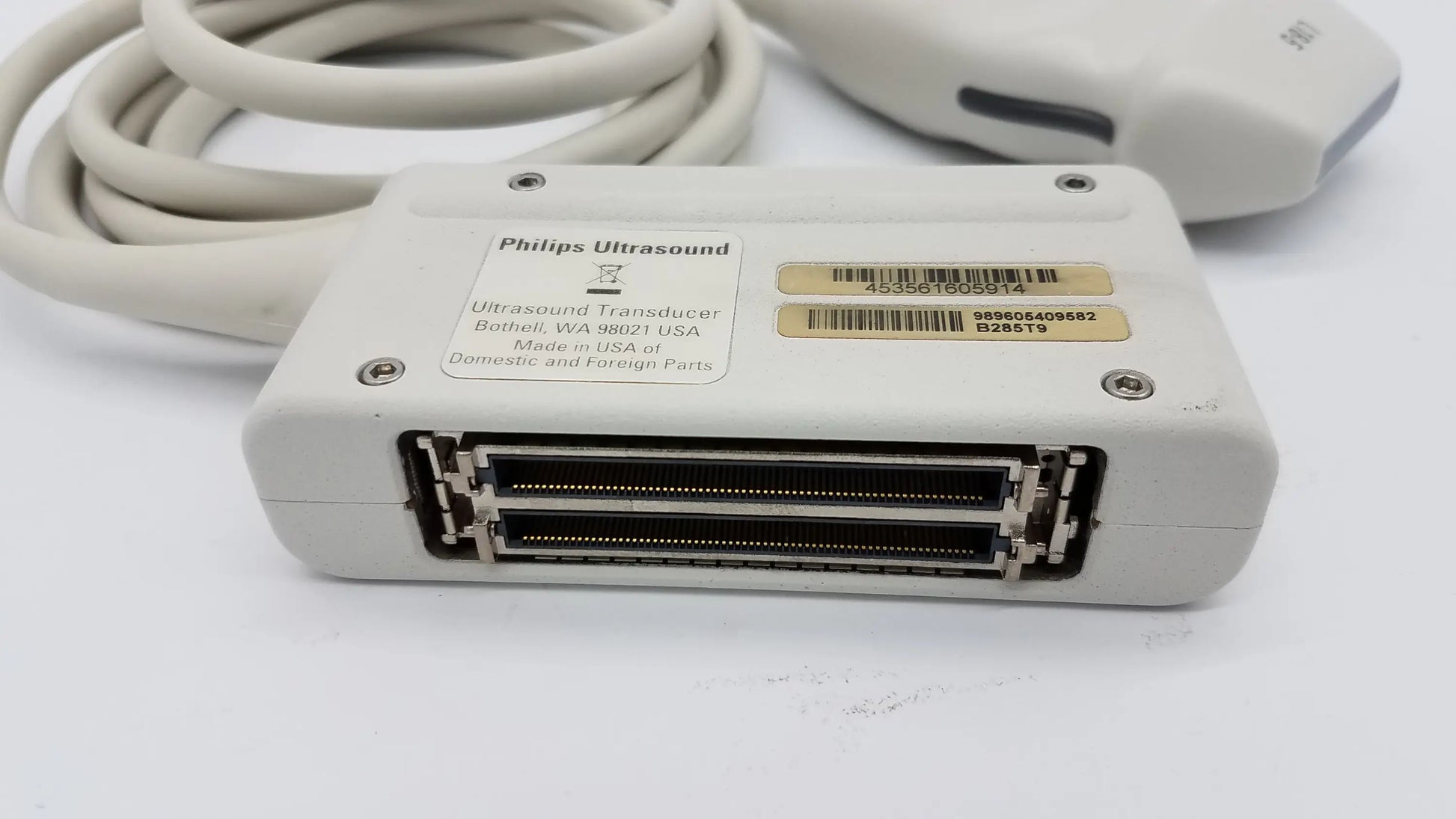 Philips L18-5 Linear Array Ultrasound Transducer Probe