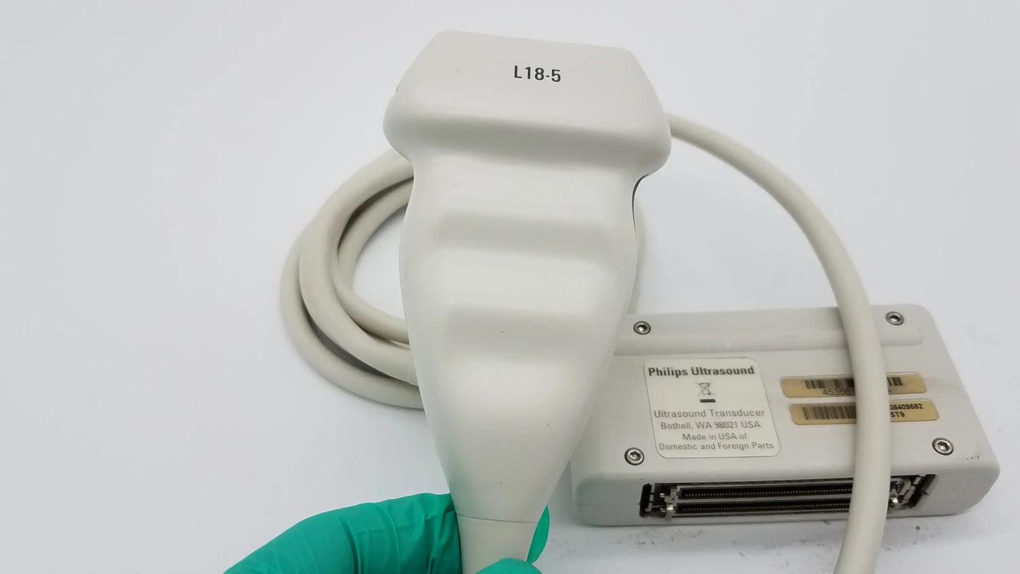 Philips L18-5 Linear Array Ultrasound Transducer Probe
