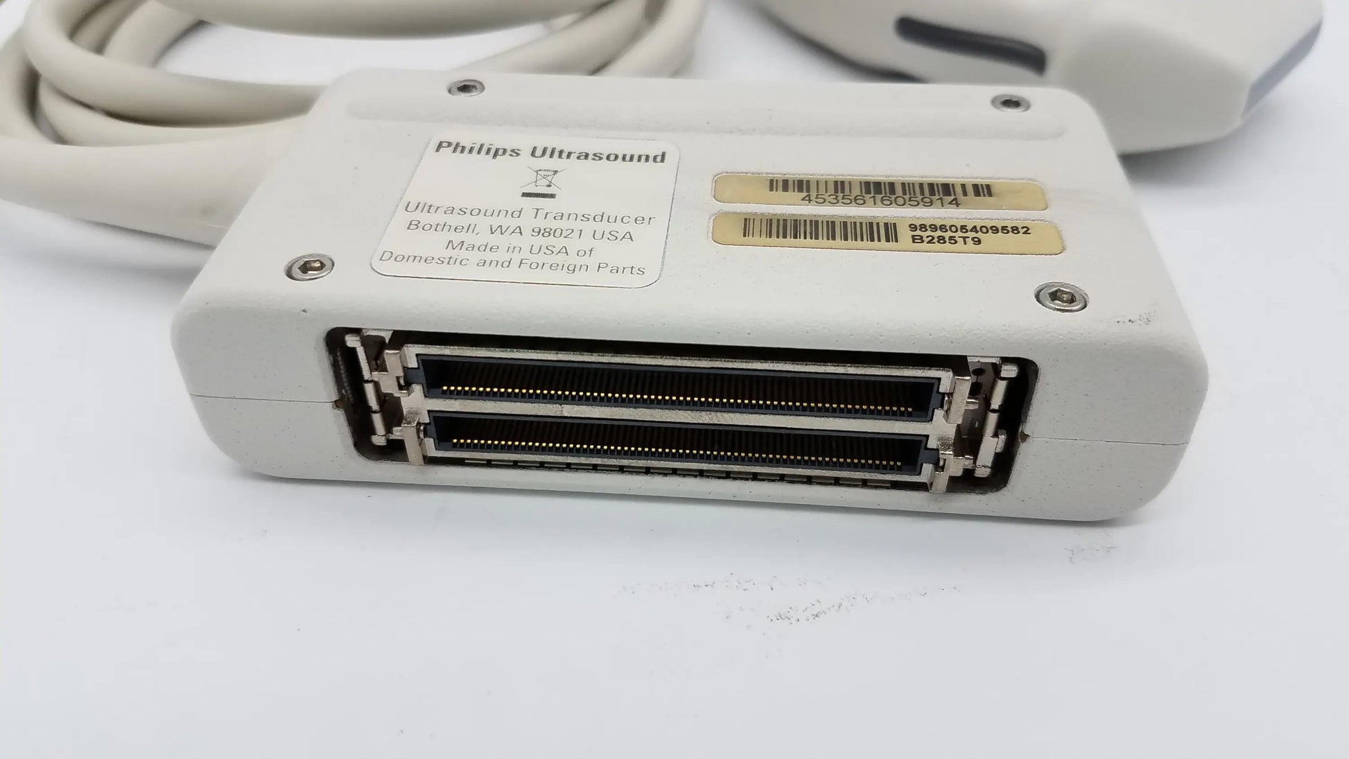 Philips L18-5 Linear Array Ultrasound Transducer Probe