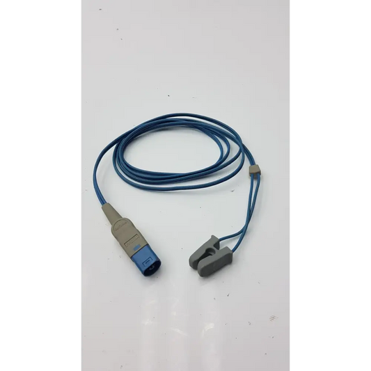 Philips M1194A SpO2 Ear Clip Sensor D Connect 8 Pin Cable