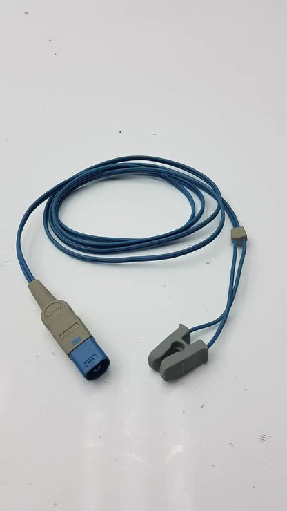 Philips M1194A SpO2 Ear Clip Sensor D Connect 8 Pin Cable