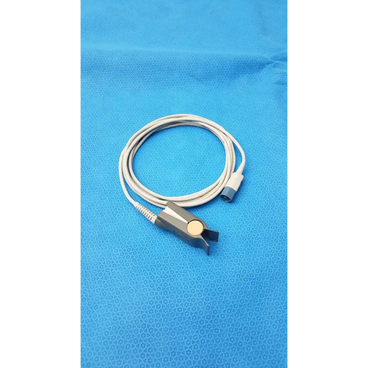 Philips M1196S SpO₂ Sensor – Reusable Adult Finger Clip 3m (Refurbished) - SpO2