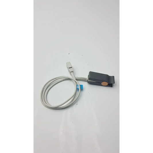 Philips M1196T Reusable Adult SpO2 Clip Sensor Cable Connector