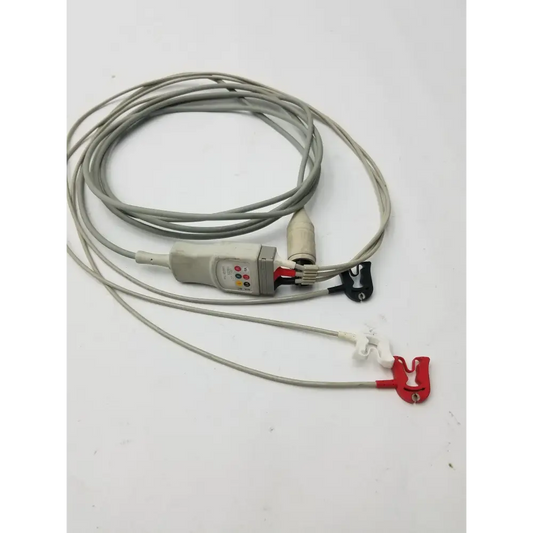 Philips M1503A 3-lead Grabber Patient Cable ECG 453561 432691
