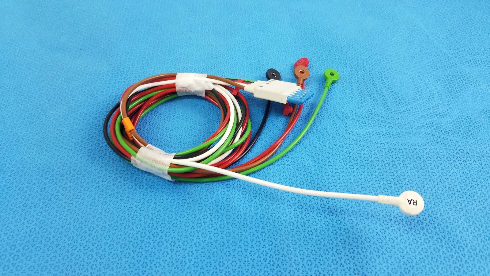 Philips M1644A 5-Lead ECG Trunk Cable AAMI Snap Connector
