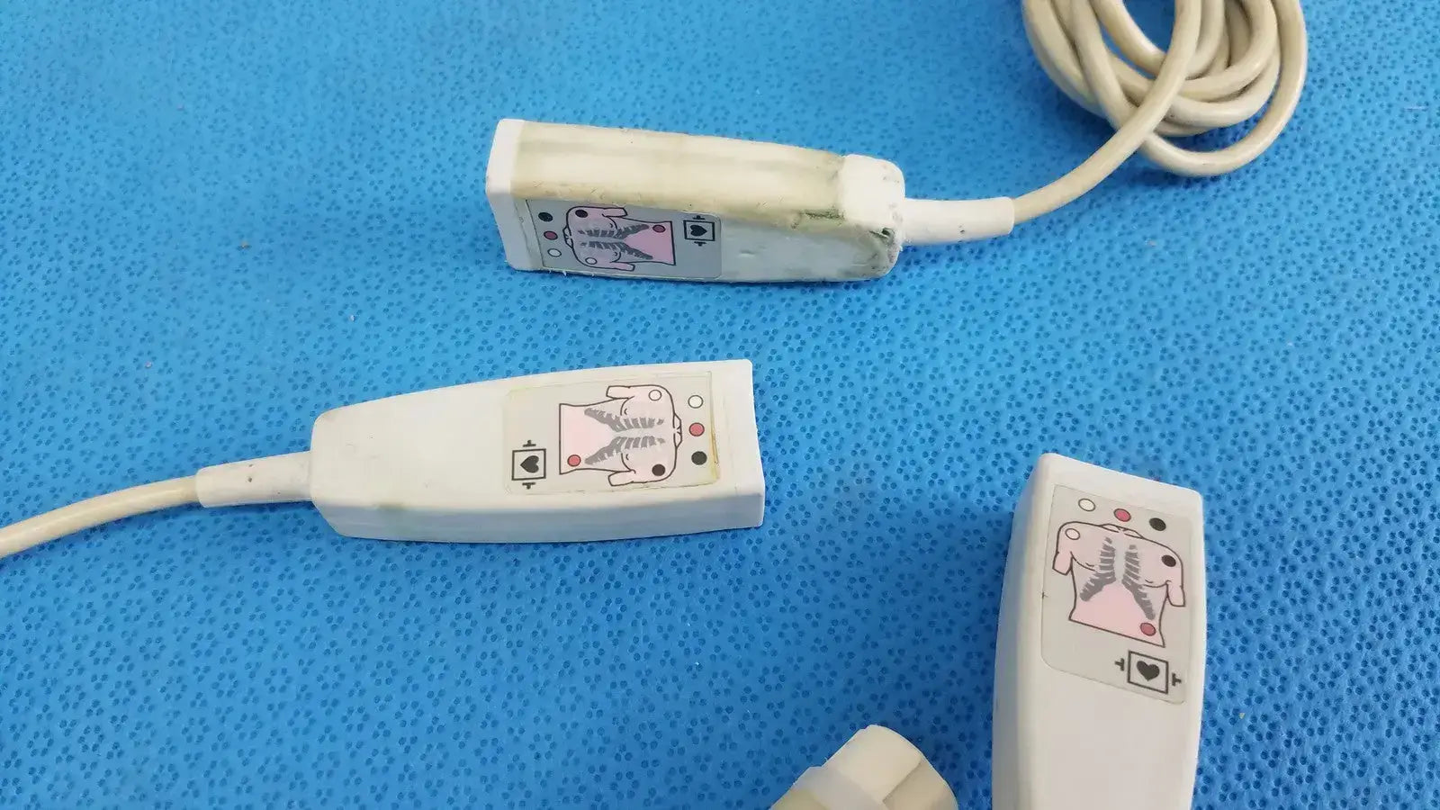 Philips M1669A Compatible 3 Lead ECG Trunk Cable Lot