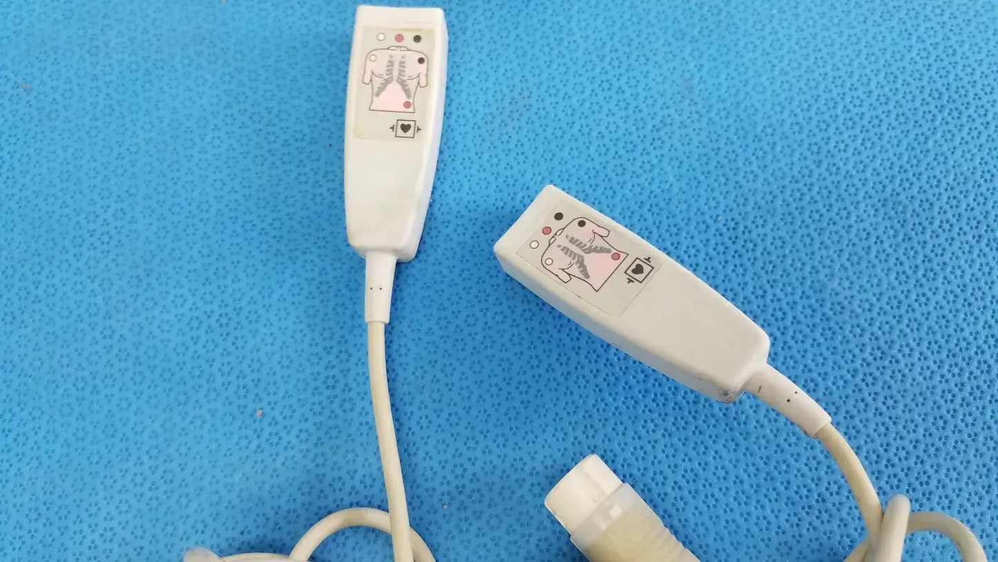 Philips M1669A Compatible 3 Lead ECG Trunk Cable Lot