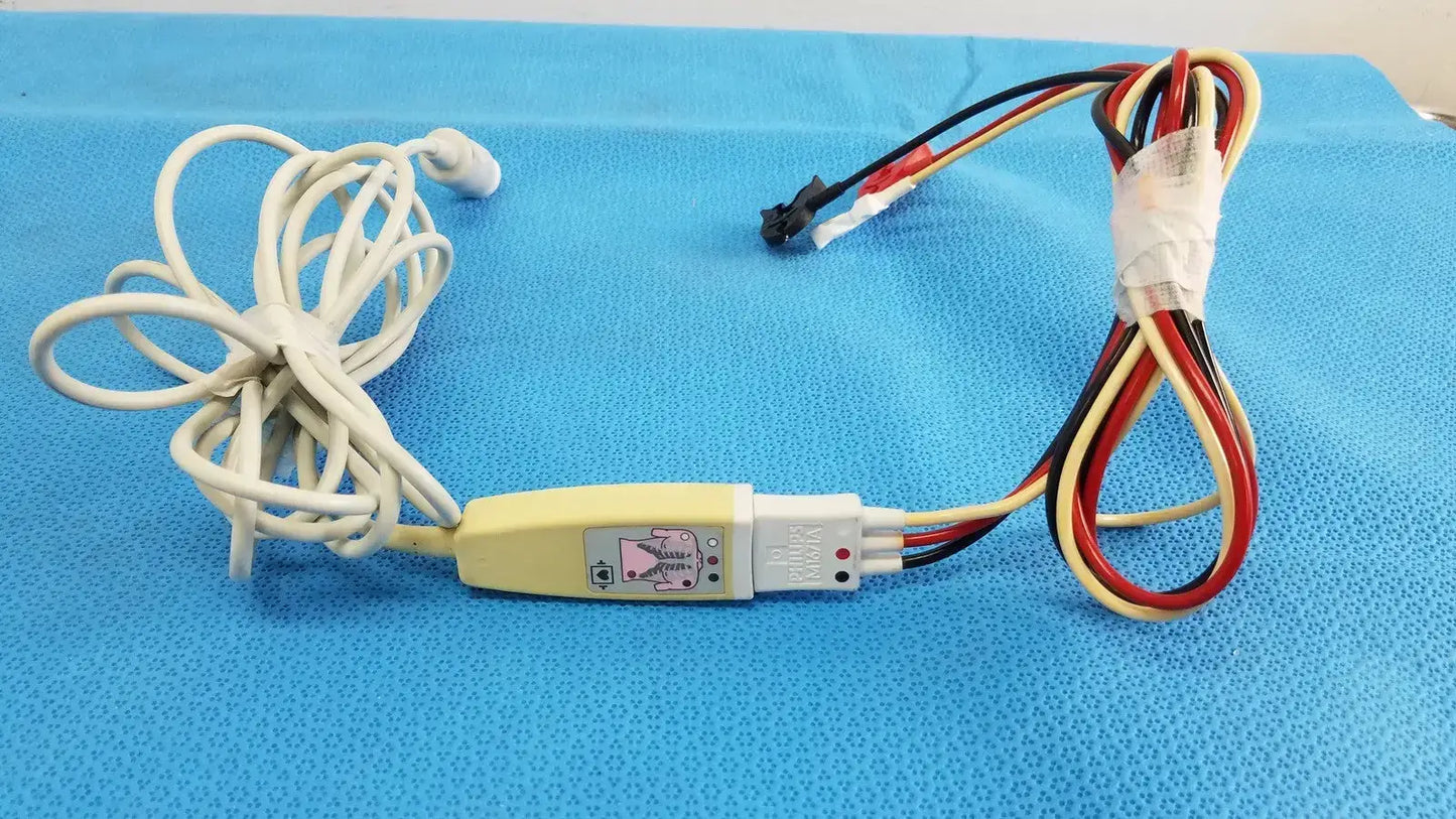 PHILIPS M1671A ECG 3-Lead Set Grabber AAMI ICU Leadwire Cable