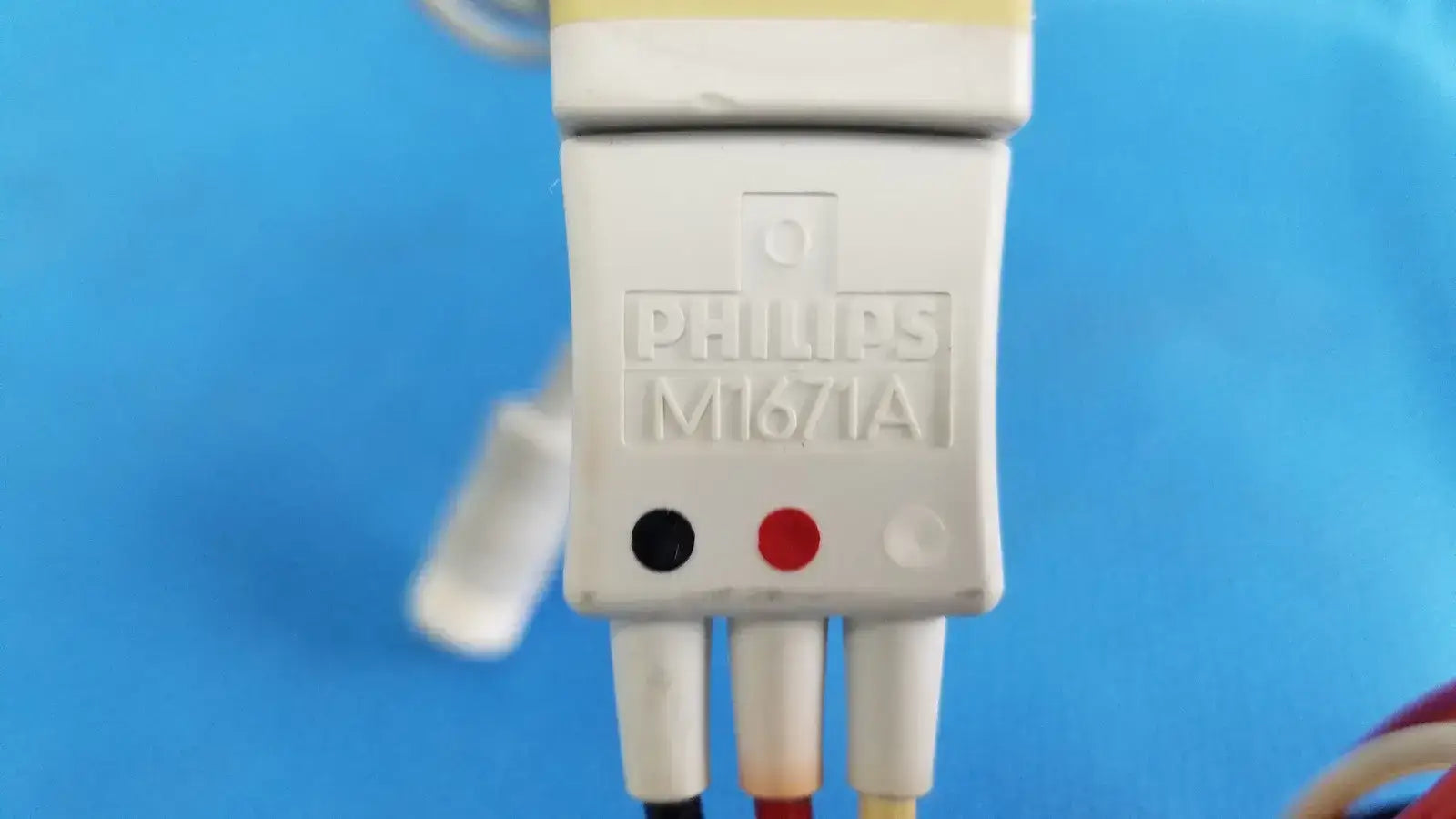 PHILIPS M1671A ECG 3-Lead Set Grabber AAMI ICU Leadwire Cable