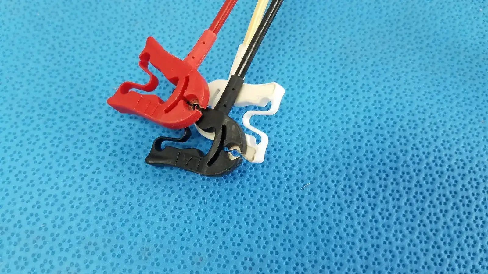 PHILIPS M1671A ECG 3-Lead Set Grabber AAMI ICU Leadwire Cable
