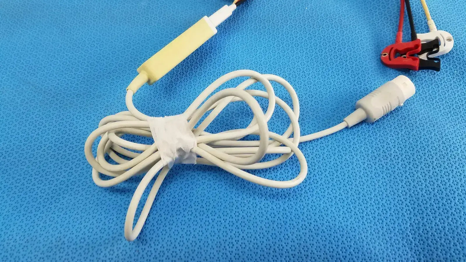 PHILIPS M1671A ECG 3-Lead Set Grabber AAMI ICU Leadwire Cable