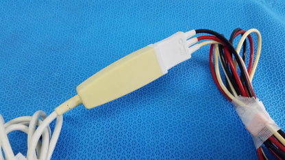 PHILIPS M1671A ECG 3-Lead Set Grabber AAMI ICU Leadwire Cable