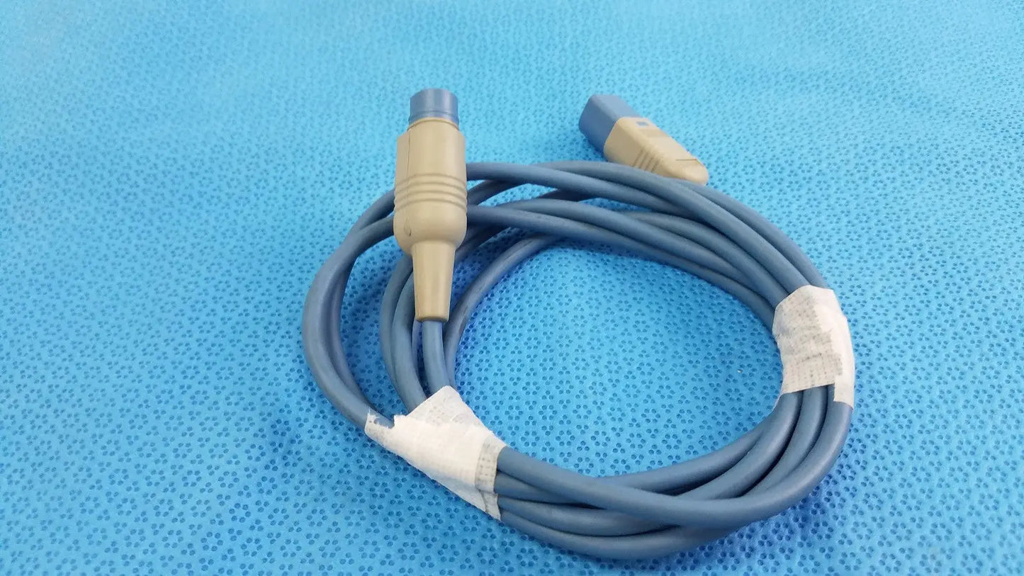 Philips M1941A SpO2 Extension Cable 8-Pin to 8-Pin Blue Adapter Cord