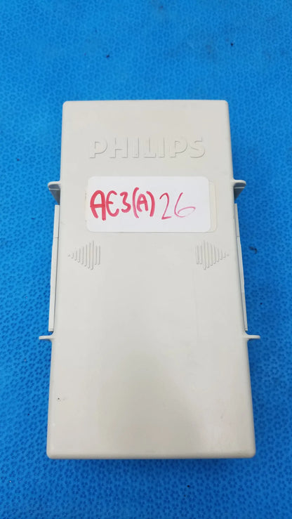 Beige philips ae3(a)26 plastic housing for philips m3538a heartstart lithium ion rechargeable battery medical equipment