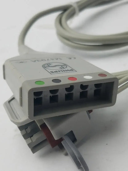 Philips M4793A ECG Extender Trunk Cable 5 Lead Telemetry