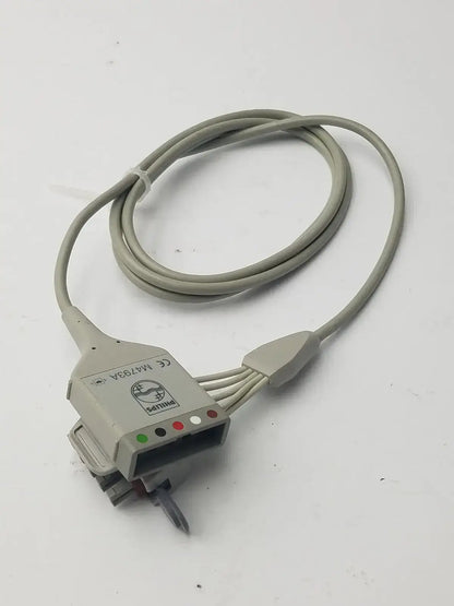 Philips M4793A ECG Extender Trunk Cable 5 Lead Telemetry