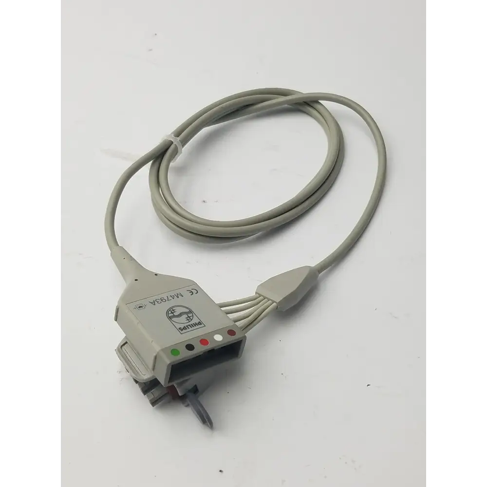 Philips M4793A ECG Extender Trunk Cable 5 Lead Telemetry