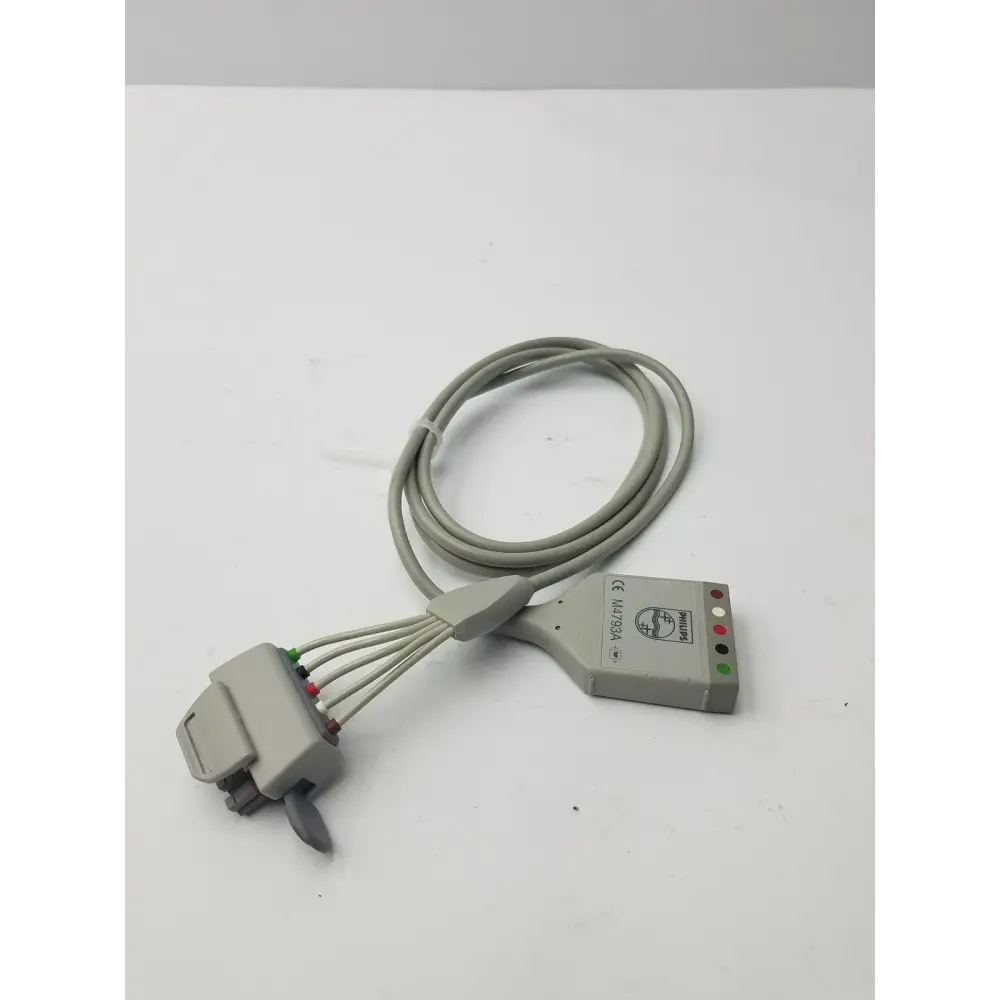 Philips M4793A ECG Extender Trunk Cable 5 Lead Telemetry
