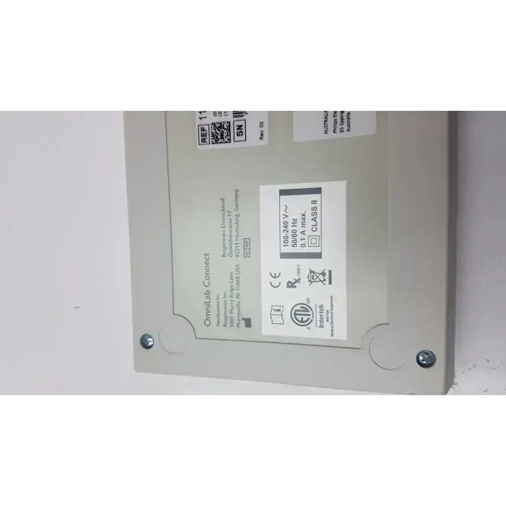 Philips Respironics OmniLab Connect Ref 1111076 - Medical Equipment Part