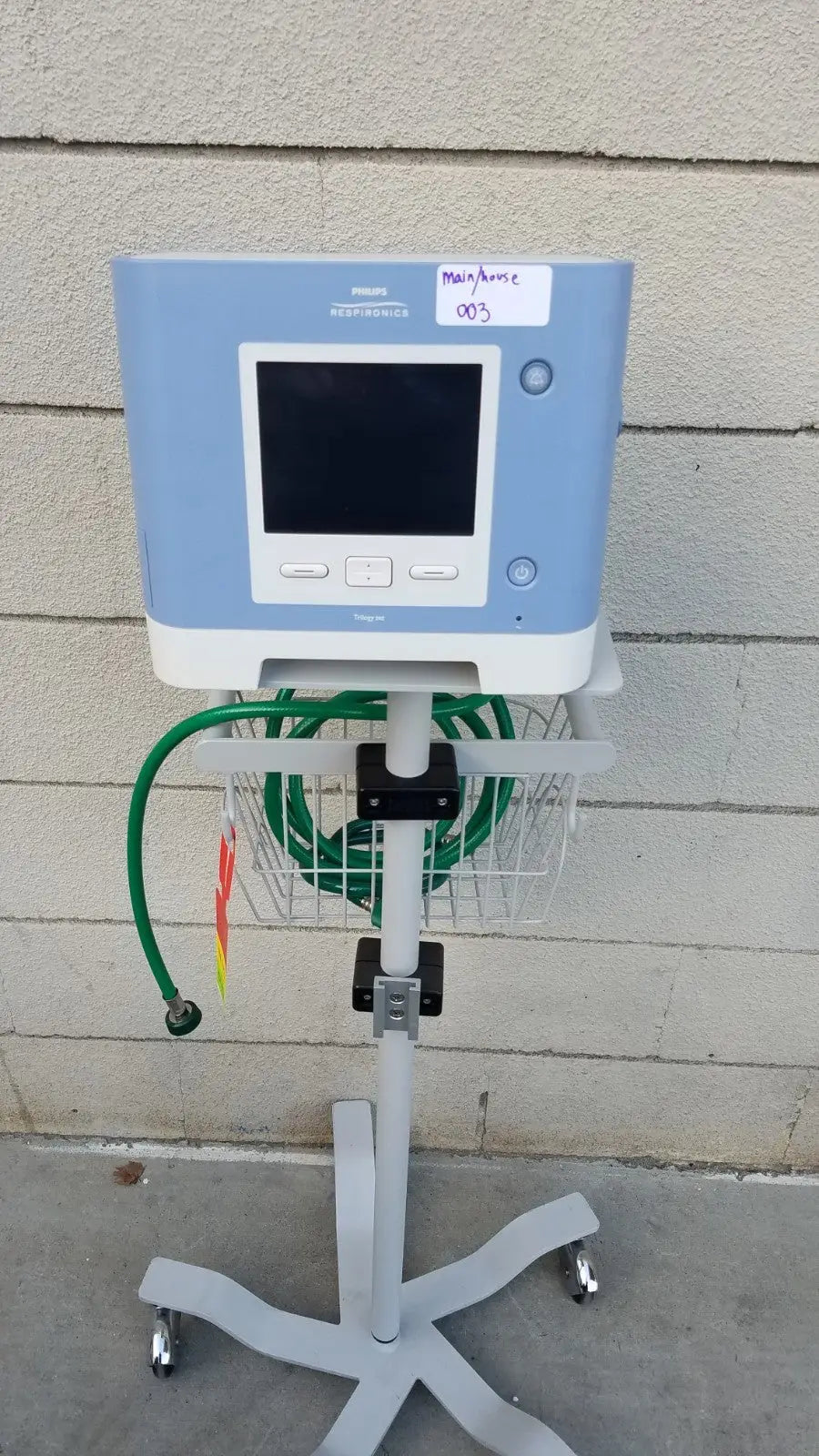 Philips Respironics Trilogy Portable Ventilator System with Mobile Stand