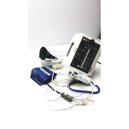 Philips SureSigns VS4 Vital Signs 863283 Monitor With Accessories