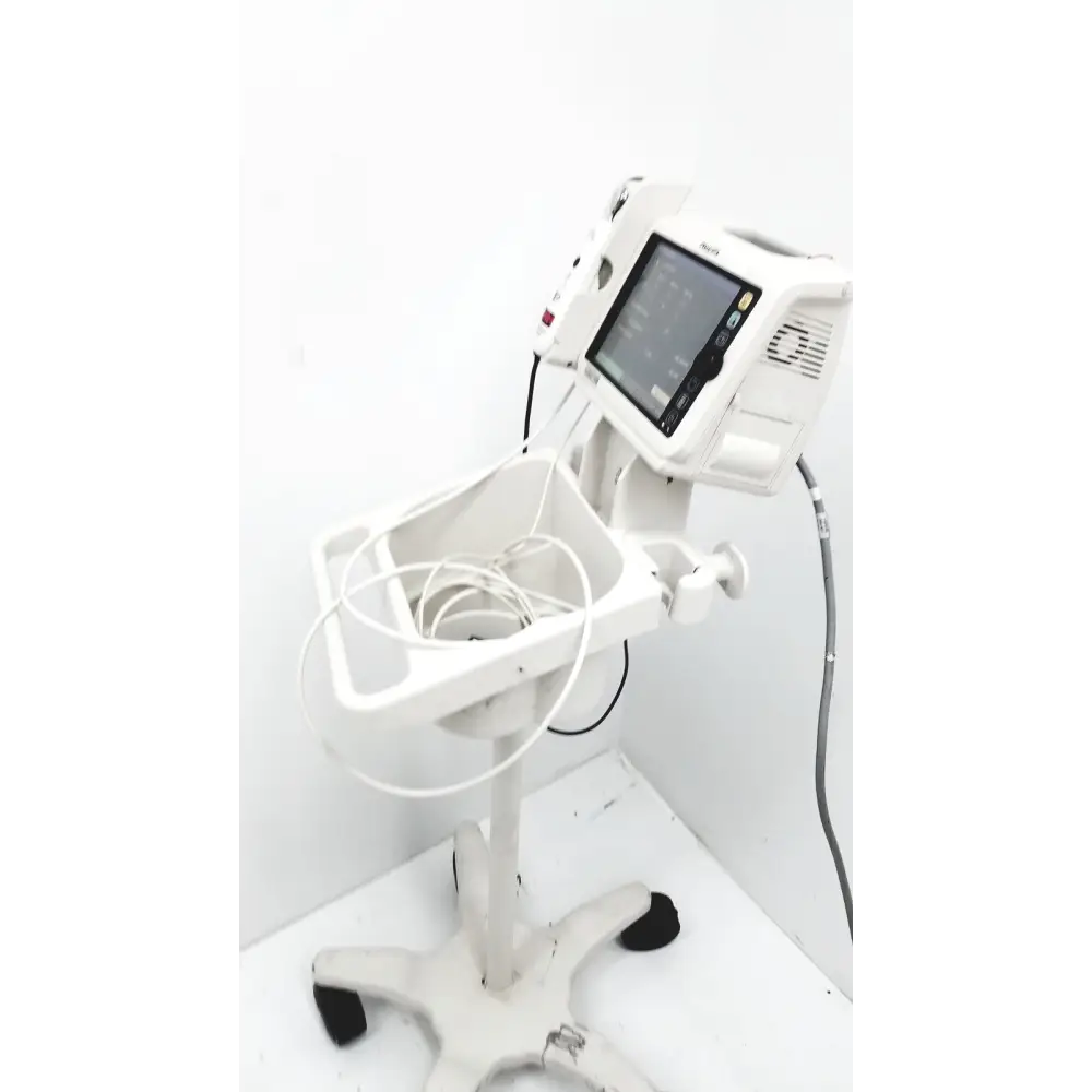 Philips SureSigns VS4 Vital Signs 863283 with Temporal Scanner & Rolling Stand - Monitor
