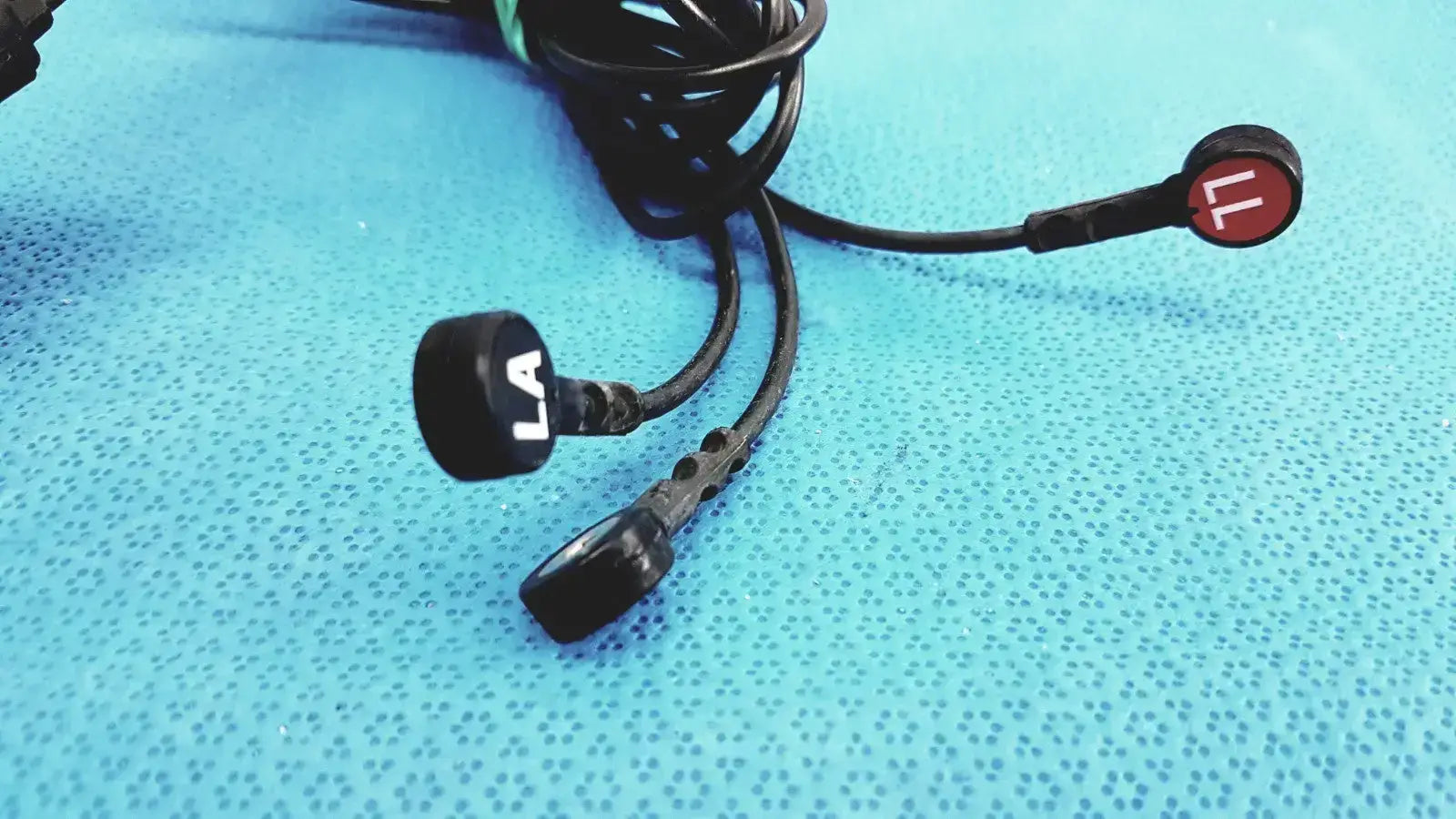 Physio-Control 3-Lead ECG Cable w/ Snap Electrodes & 10-Pin Connector