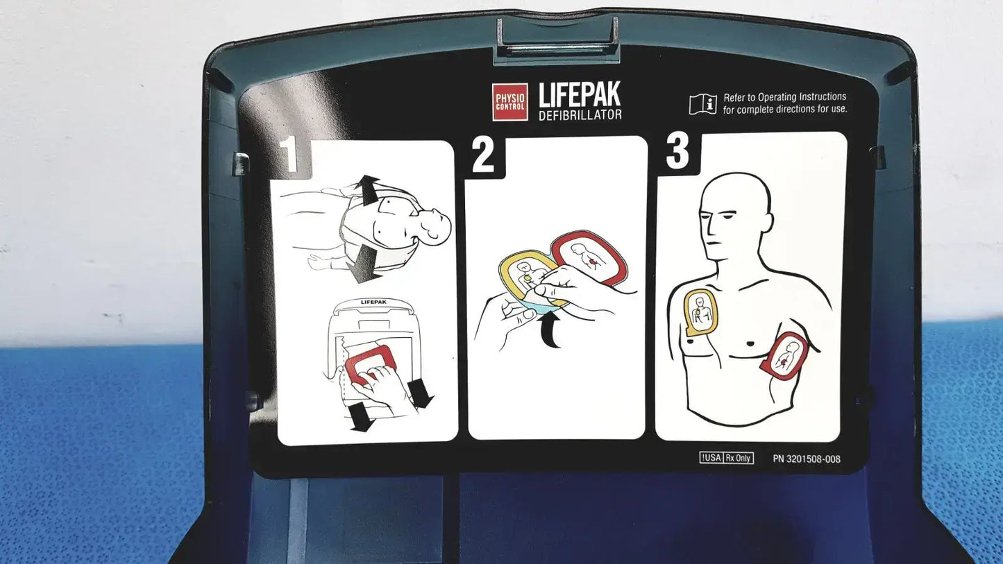 Physio-Control Lifepak CR-T AED Trainer 3201804 – Training Defibrillator