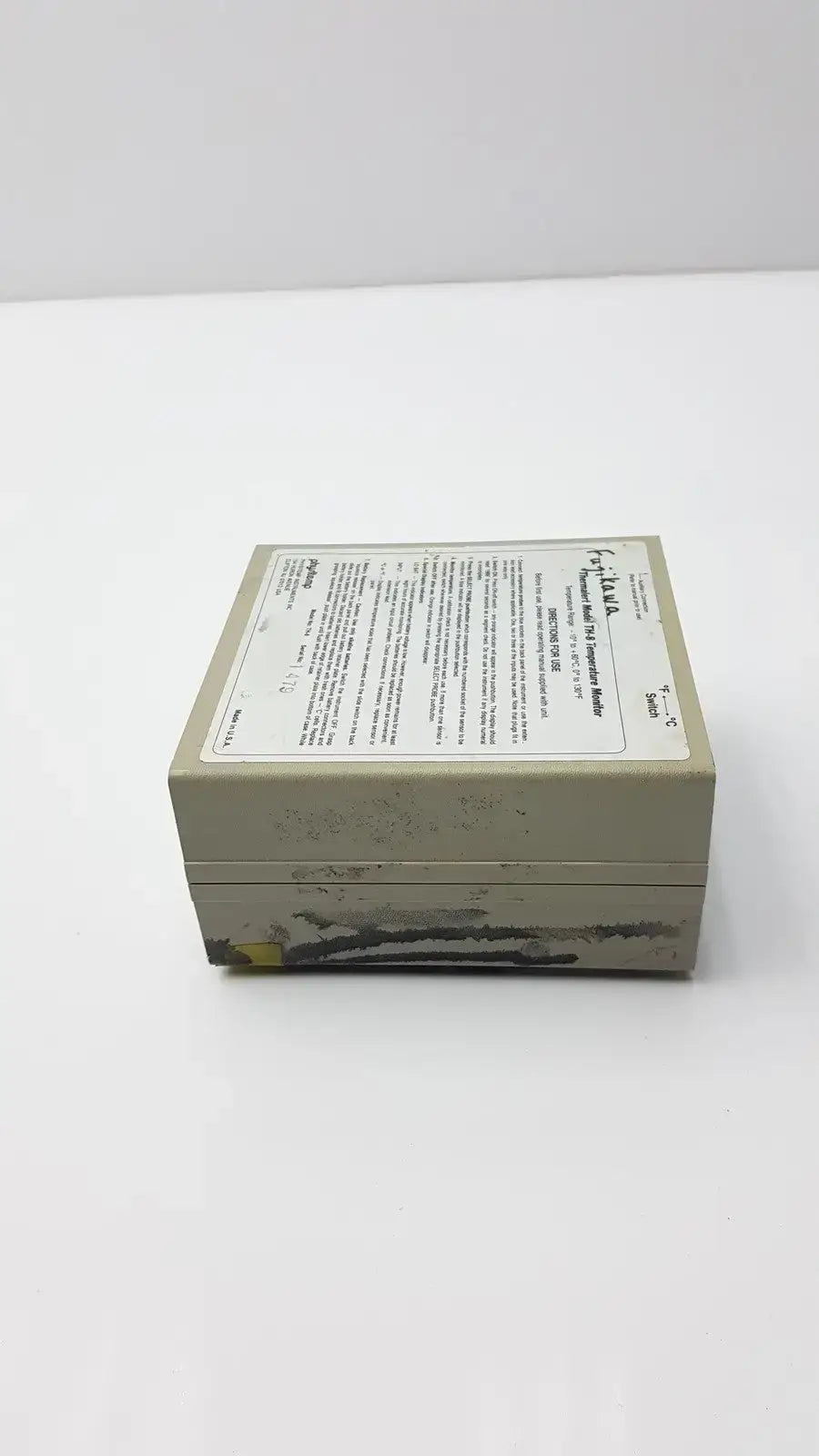 Physitemp Temperature Monitor Thermalert Model TH-8