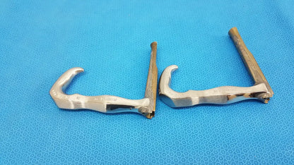 Pilling 52-1552 Laryngoscope – Rigid Surgical Examination Instrument lot of 2