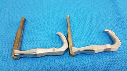 Pilling 52-1552 Laryngoscope – Rigid Surgical Examination Instrument lot of 2