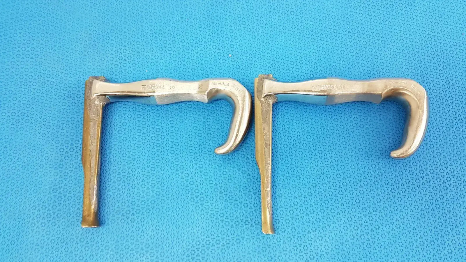 Pilling 52-1552 Laryngoscope – Rigid Surgical Examination Instrument lot of 2