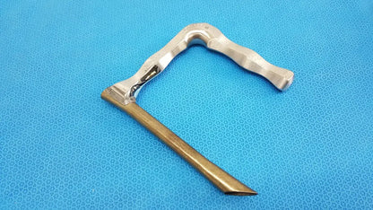 Pilling 522010 Holinger Adult Anterior Commissure Laryngoscope w/ Light Carrier