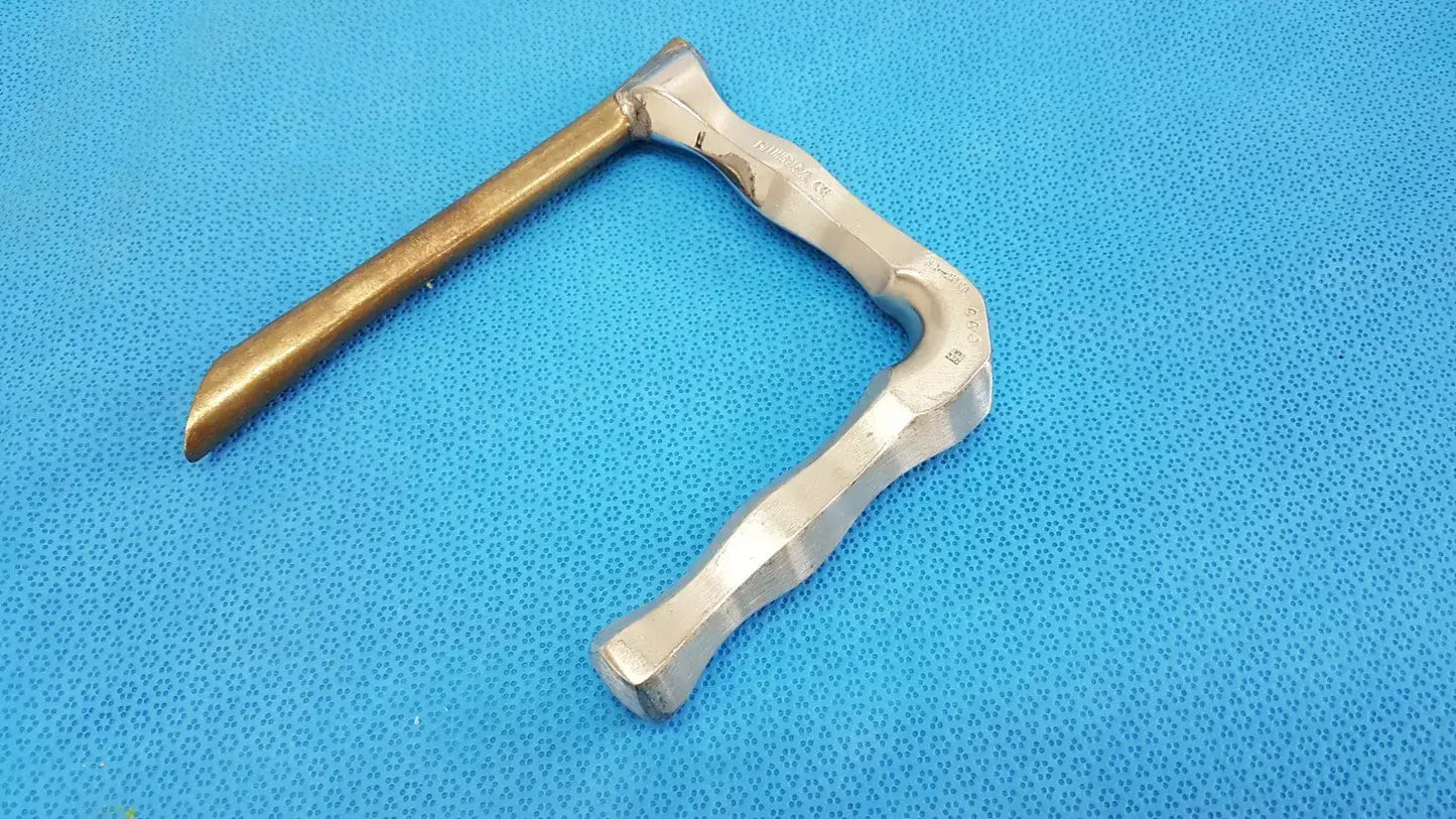 Pilling 522010 Holinger Adult Anterior Commissure Laryngoscope w/ Light Carrier