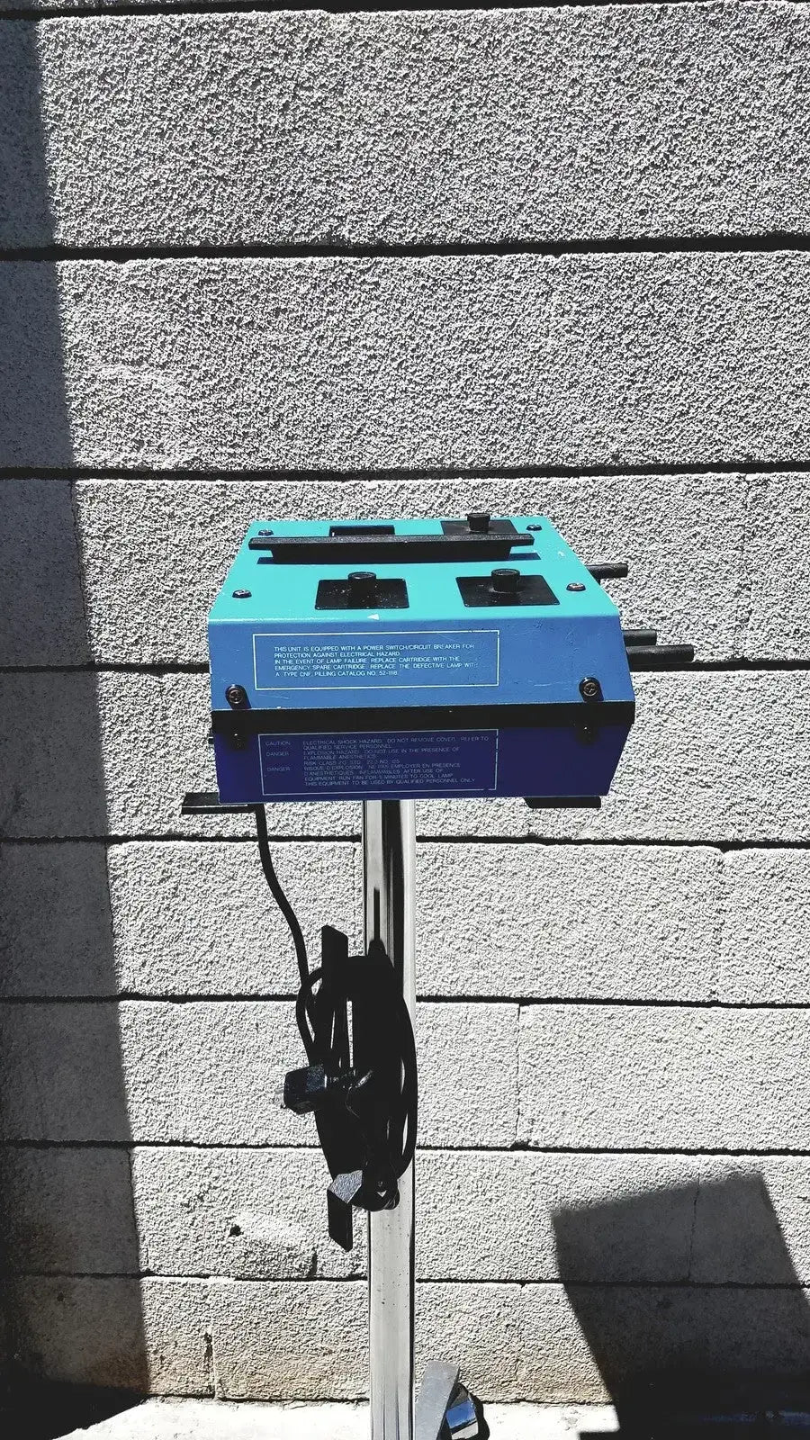 Pilling Fiber Optic Illuminator Light Source 120V 60Hz Medical Equipment