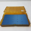 Plastic Sterilization Tray With Silicone Finger Mat 071897.146